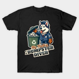 Husky Trashman T-Shirt